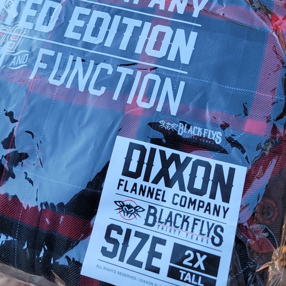 Dixxon Black Flys (Limited Edition) Flannel - Picture 2 of 3